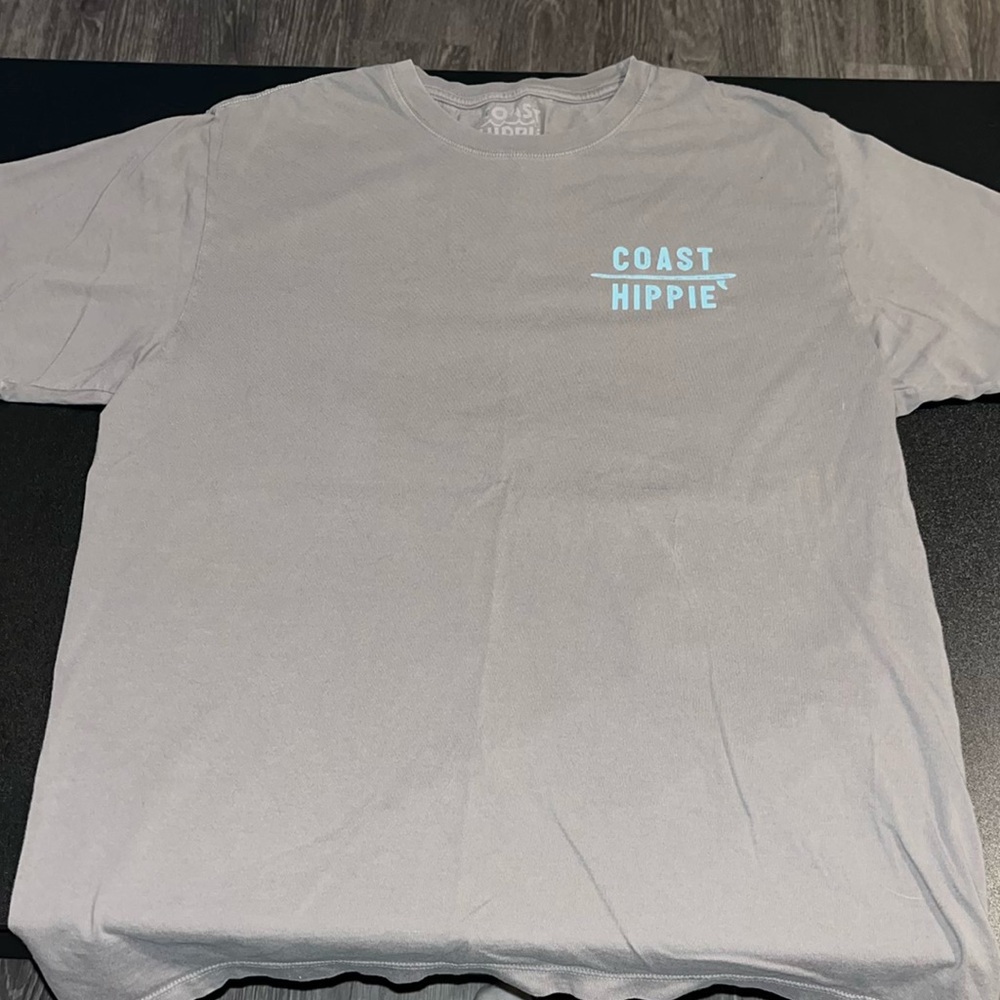 Coast Hippie Gray Short Sleeve Tee